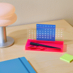 MoMA Colorplay Perpetual Calendar and Organizer - Blue