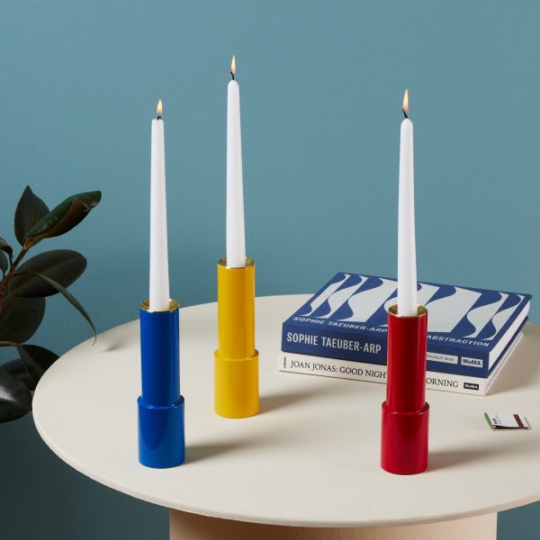 Sophie Taeuber-Arp Candle Holder - Blue