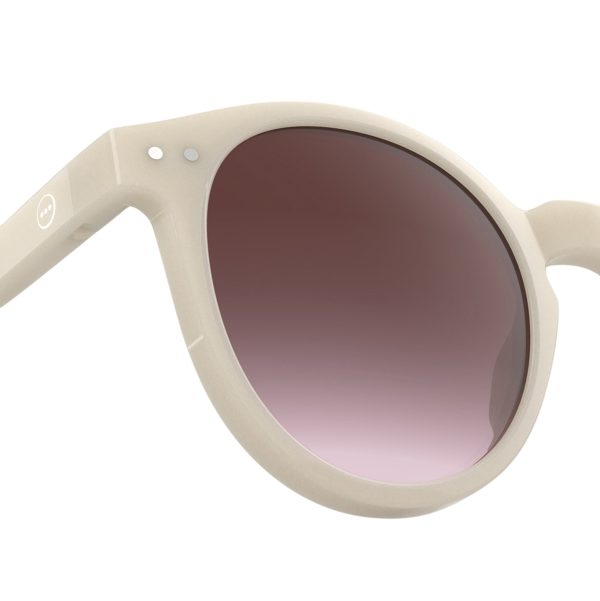 IZIPIZI Round Sunglasses #M - Vintage Cream