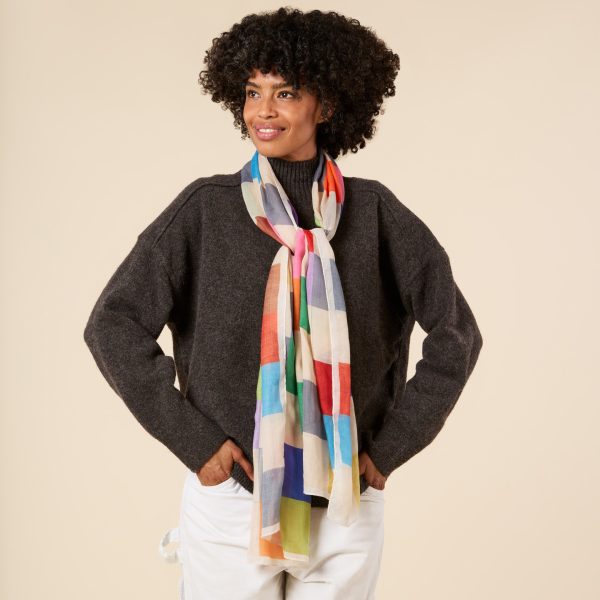 Ellsworth Kelly Hundred Panels Recycled Polyester Scarf