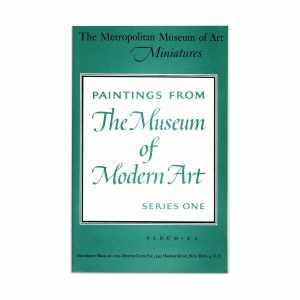 Paintings from MoMA and Metropolitan Miniatures