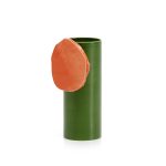 Vitra D??coupage Ceramic Vase - Green