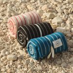 HAY Outdoor Market by Jasper Morrison Shop Reversible Wool Throw - Beige/ Red