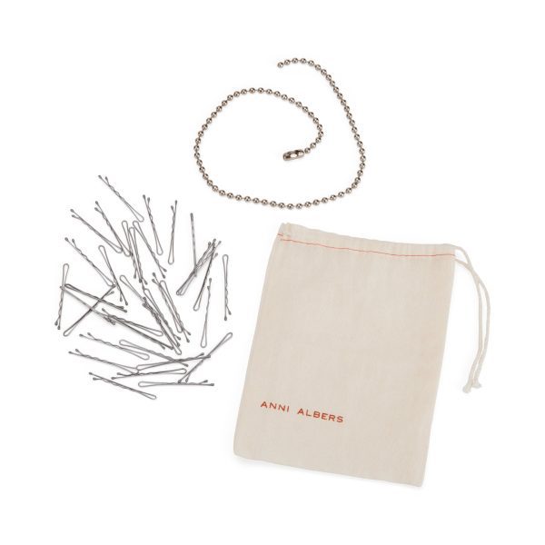 Anni Albers Make Your Own Necklace Jewelry Kit - Silver