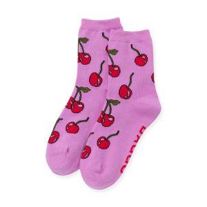 Baggu Crew Socks - Cherries