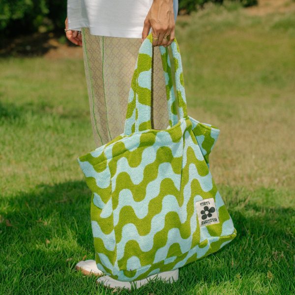 Tarta Gelatina Towel Bag - Algae