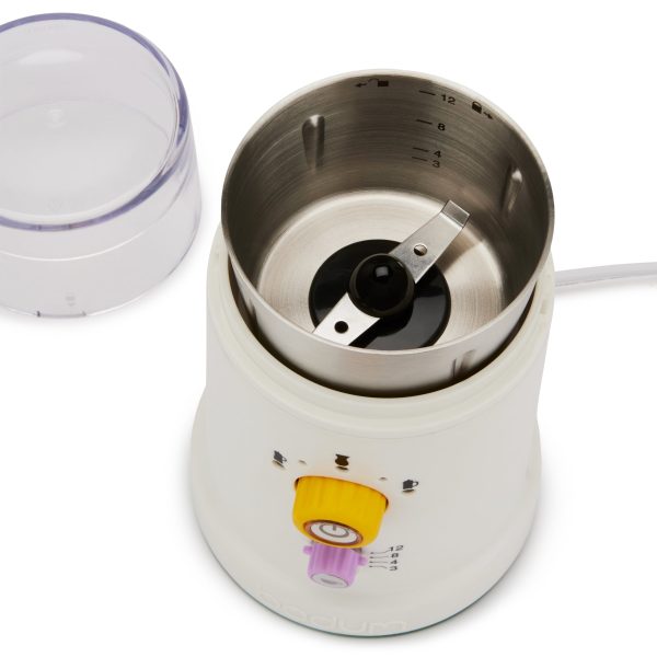 Bodum Adjustable Electric Coffee Grinder - White/ Multi
