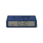 Lexon Flip Rechargeable Alarm Clock - Dark Blue