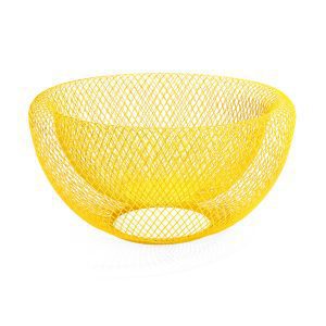 Wire Mesh Bowls - Yellow