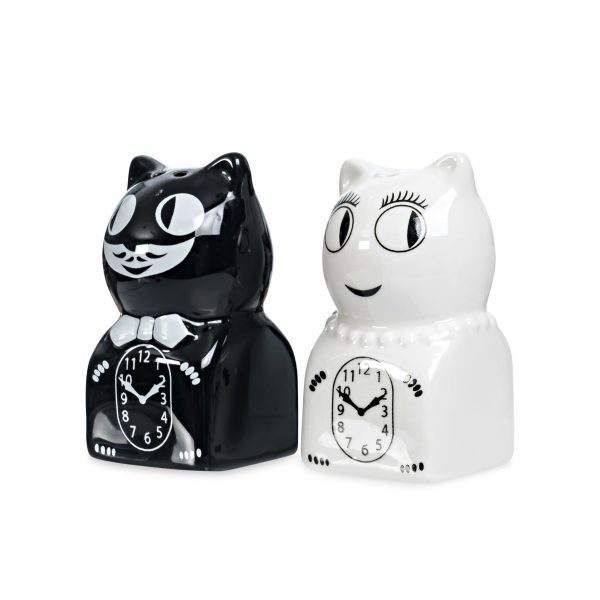 Kit-Cat Salt & Pepper Shakers - Set of 2
