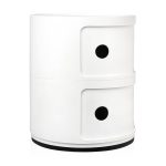 Kartell Componibili 2 Tier Storage - White