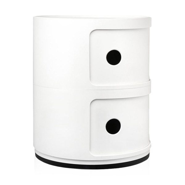 Kartell Componibili 2 Tier Storage - White
