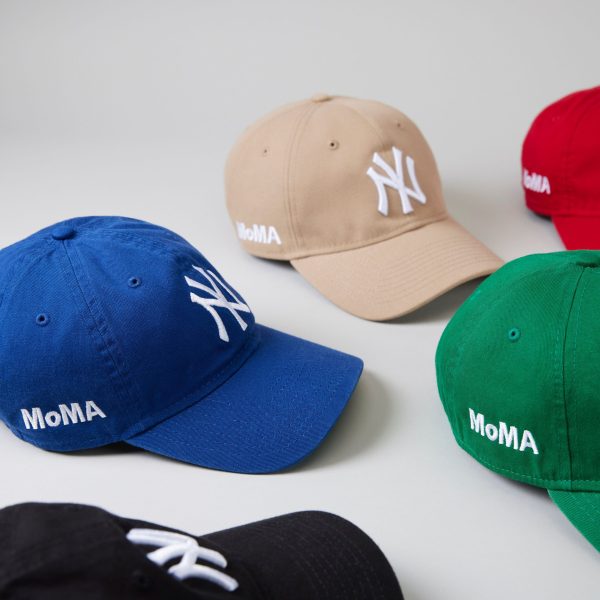MoMA NY Yankees Adjustable Baseball Cap - Camel