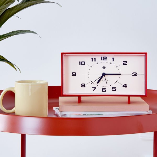 Wideboy Alarm Clock - Black/White