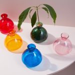 Avocado Vase - Emerald Green