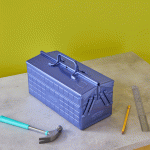 Toyo ST-350 Tool Box - Metallic Periwinkle