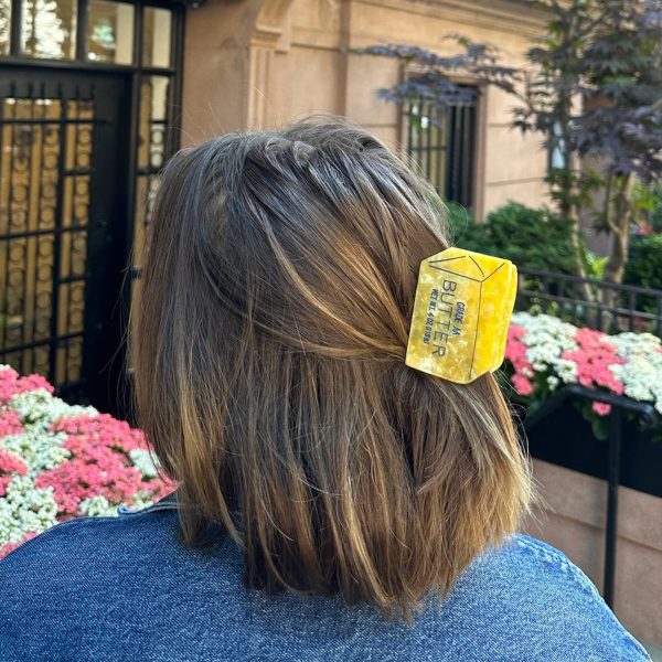 Solar Eclipse Hair Clip - Butter