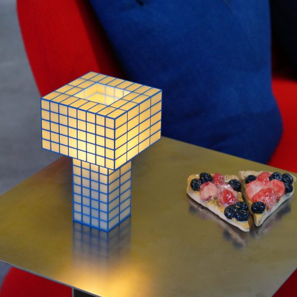 Tesser Portable Lamp - Yellow/ Blue