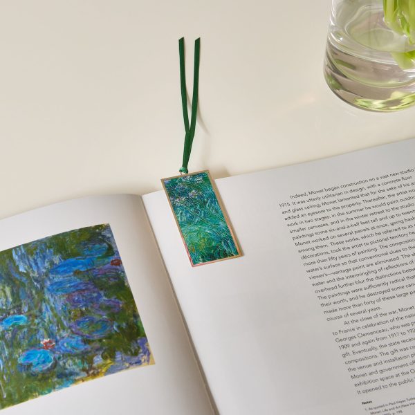 Claude Monet Agapanthus Metal Bookmark