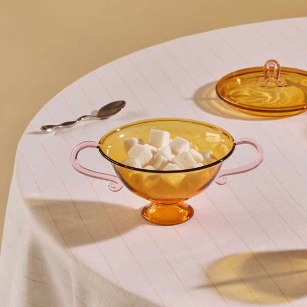 Continental Glass Tea Designs - Sugar Bowl