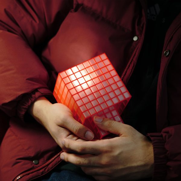 Tesser Portable Lamp - Pink/ Red