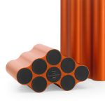 Ron and Erwan Bouroullec Nuage Vase by Vitra - Burnt Orange