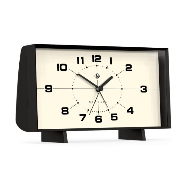 Wideboy Alarm Clock - Black/White