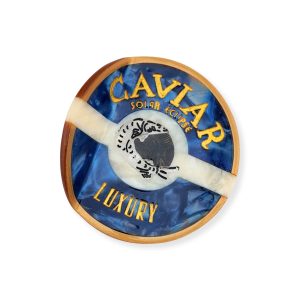 Solar Eclipse Hair Clip - Caviar