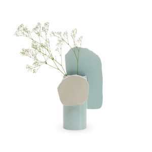 Vitra D??coupage Ceramic Vase - Yellow