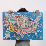 See the USA! Jigsaw Puzzle - 100 pieces