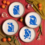 Henri Matisse Nu bleu. I?CIV Stoneware Dinner Plates - Set of 4