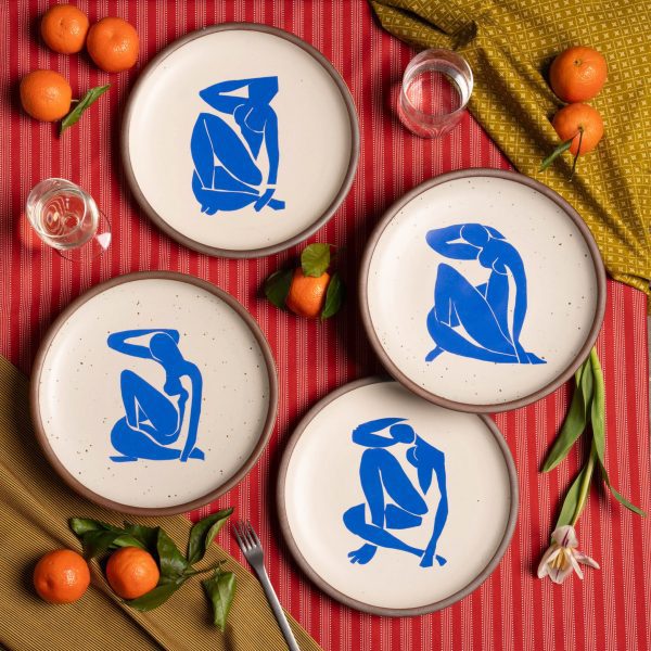 Henri Matisse Nu bleu. I?CIV Stoneware Dinner Plates - Set of 4