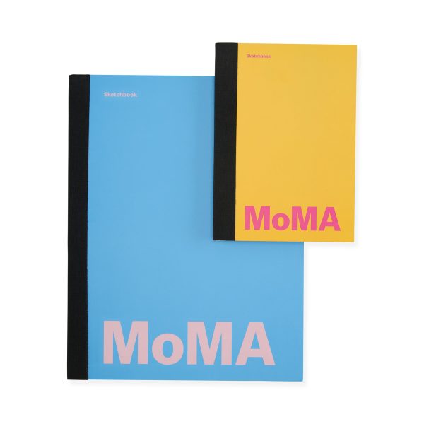 Colorful MoMA Sketchbook - 11 x 8.5 Orange / Aqua