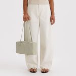 Baggu Recycled Nylon Bowler Bag - Celadon
