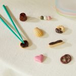 Japanese Ceramic Food Chopsticks Rest - Madeleine