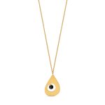 Joan Mir?? Gold-Plated Teardrop Necklace