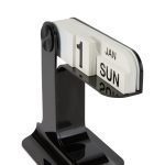 Enzo Mari Timor Perpetual Calendar - Black