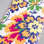 Mickalene Thomas Color Flower Pattern Skateboard