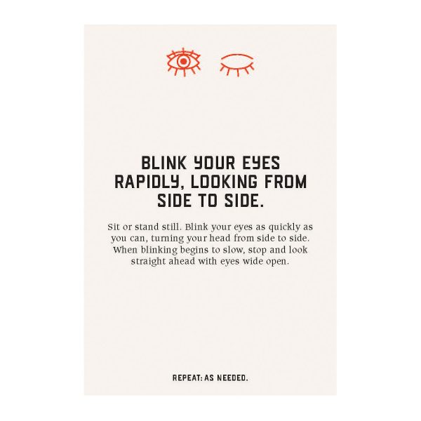 The Marina Abramovi Method Instruction Cards to Reboot Your Life