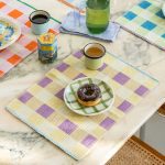Merienda Plaid Cotton Placemats - Set of 4