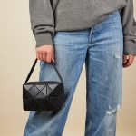 BAO BAO ISSEY MIYAKE Cuboid Crossbody Bag - Black