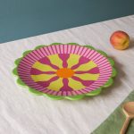 Oorun Didun Ceramic Serving Platter by Yinka Ilori