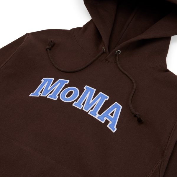 Champion Hoodie - MoMA Edition - Brown/ Blue