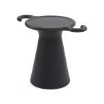 SOS Side Table & Stool from Heller - Black