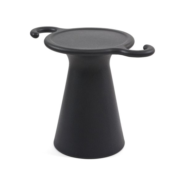 SOS Side Table & Stool from Heller - Black