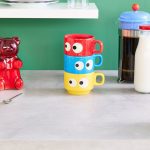 Kyoro Kyoro Stoneware Stacking Mugs - Set of 3