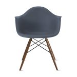 EamesĀ® Molded Recycled Plastic Armchair from Herman Miller - Medium Gray