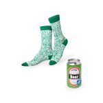 Food-Themed Crew Socks - Beer