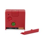 Braun BC02 Travel Alarm Clock - Red