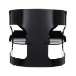 Joe Colombo 4801 Armchair by Kartell - Black